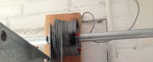 Garage torsion cables
