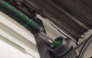 Garage door coil spring